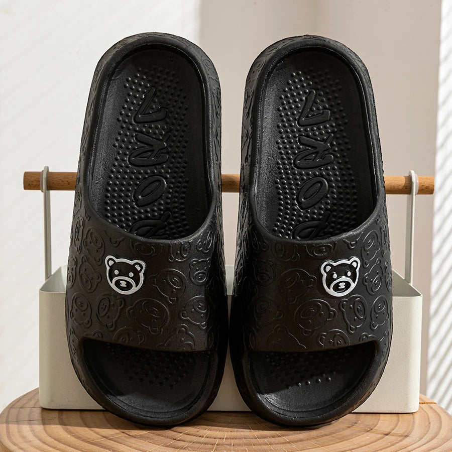 Cute Bear Women Slippers Summer Indoor Soft Cartoon Sandals World-Store