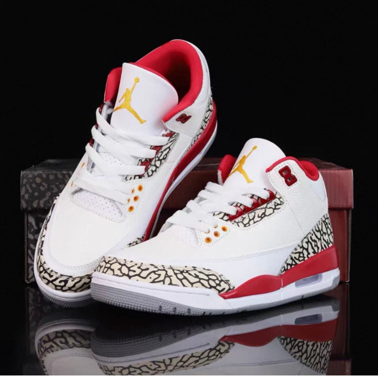 Nike Air Jordan 3 Retro "Cardinal Red" World-Store