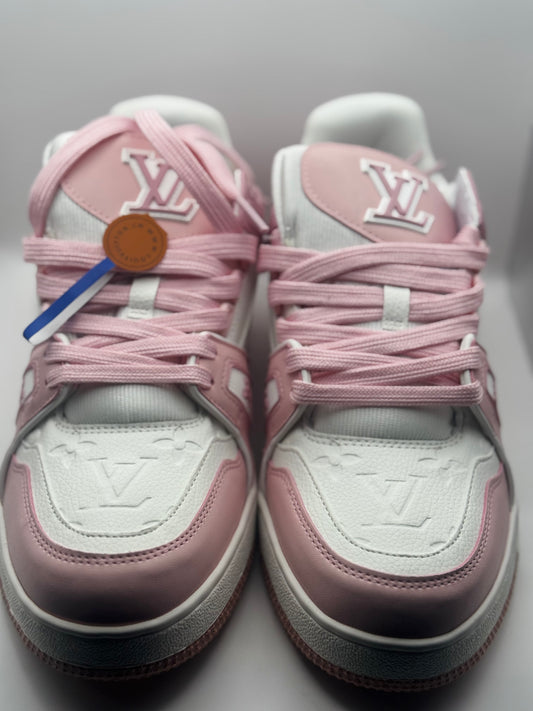 Louis Vuitton LV Trainer en color PINK US 10