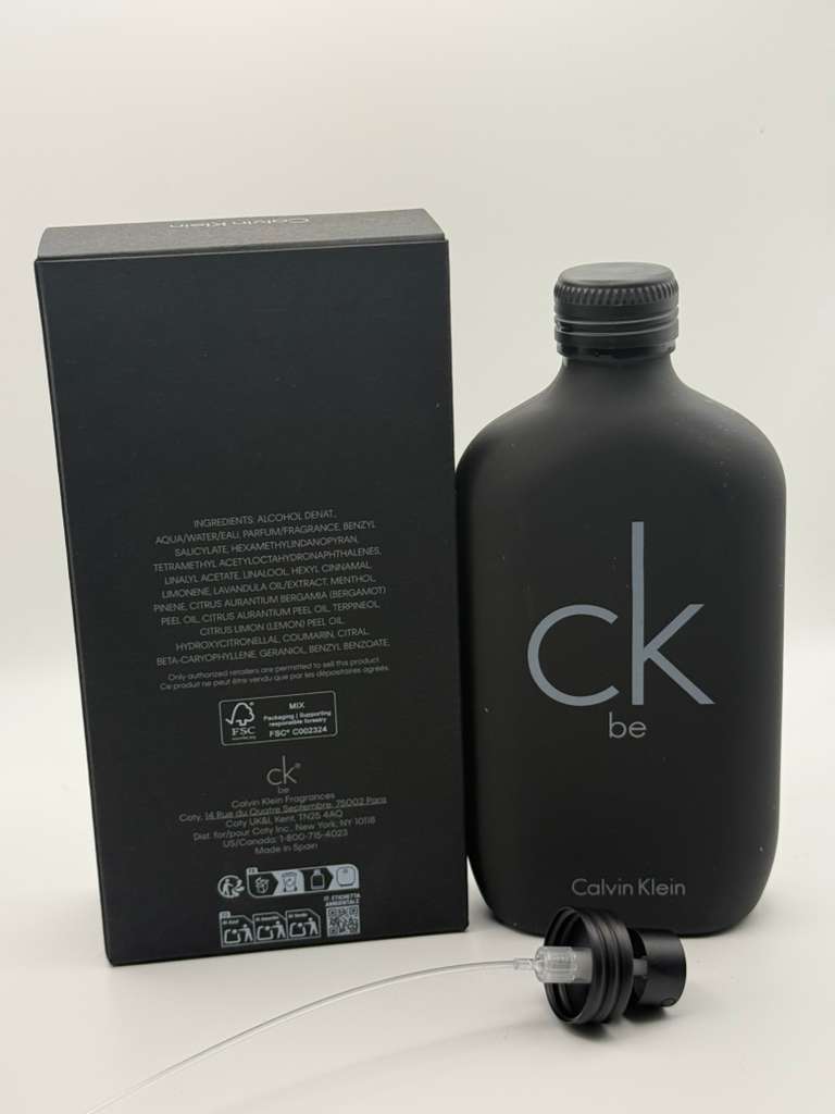 Calvin Klein CK Be Eau de Toilette Spray for Men & Women – 3.4 fl oz (100ml) | Fresh Unisex Fragrance