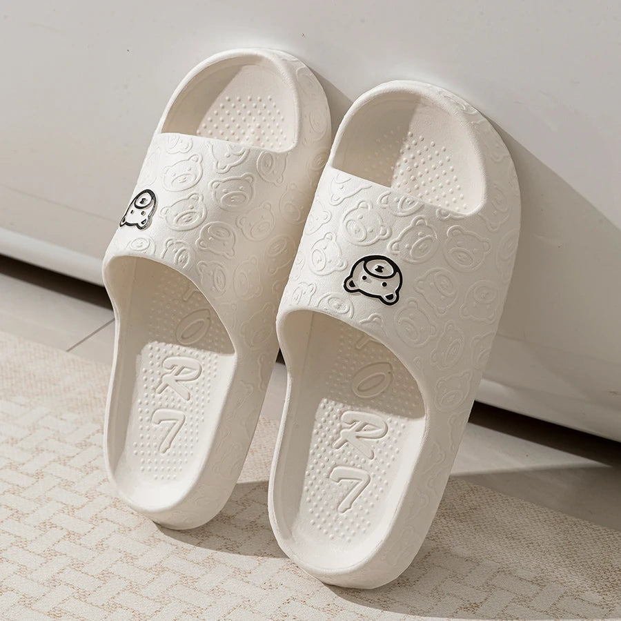Cute Bear Women Slippers Summer Indoor Soft Cartoon Sandals World-Store